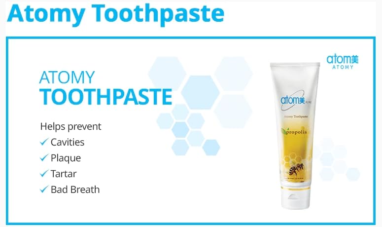 BC233 Korean Propolis Bees Toothpaste - 7.05 Oz (Pack of 1)