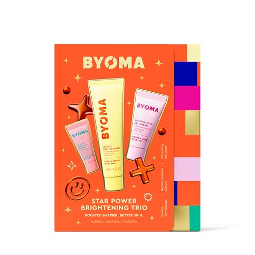BYOMA Brightening Skincare Set – Travel Size 3-Step Hydrating & Radiance Boosting Routine