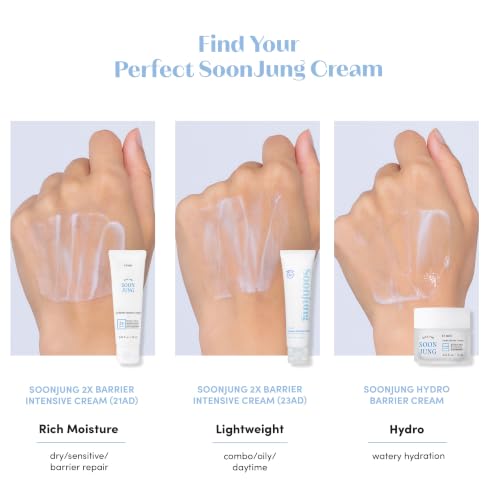 ETUDE SoonJung 2x Barrier Repair Cream Rich Moisture for Sensitive Skin 2.02 fl oz