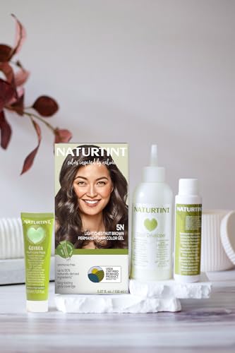 Naturtint 5N Light Chestnut Brown Hair Color 5.07 Fl Oz - Vegan, Ammonia Free