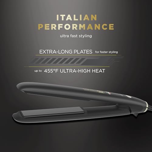 Conair InfinitiPRO ArteBella 1-Inch Ceramic Hair Straightener with Long Plates