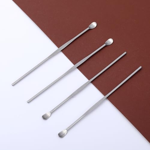 40pcs Stainless Steel Ear Wax Removal Tool Set - Ergonomic Ear Spoons
