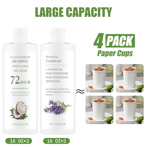 SpareCruise Leak-Proof Travel Bottles – 2-Pack 16oz Refillable Containers