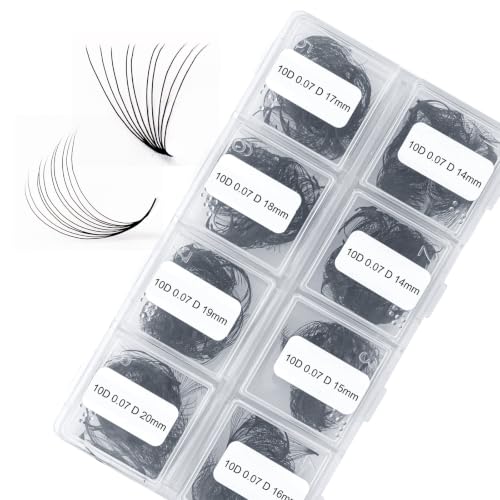 FADLASH 600pcs Premade Volume Fans Wispy Lash Extensions 10D 0.07D 14-20mm