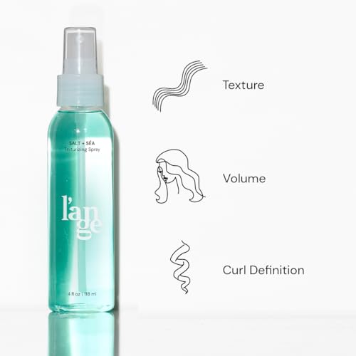 L'ANGE HAIR Sea Salt Texturizing Spray 4 oz - Effortless Beach Waves & Volume