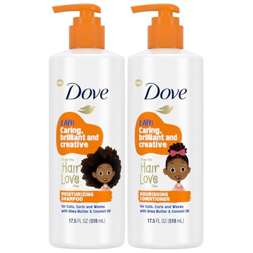 Dove Kids Tear-Free Moisturizing Shampoo & Conditioner Set 37.5 Fl Oz (Pack of 2)