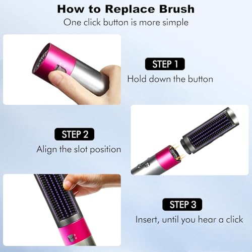 Odashen Small Firm Smoothing Brush Attachment for Dyson Airwrap - Variation A