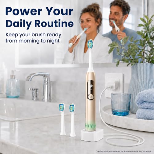 Philips Sonicare Electric Toothbrush Charger Cable - USB, IPX7 Waterproof