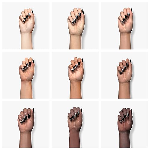 Gelish MINI Gel Nail Polish Black Shadow - 9mL Long-Lasting High Shine