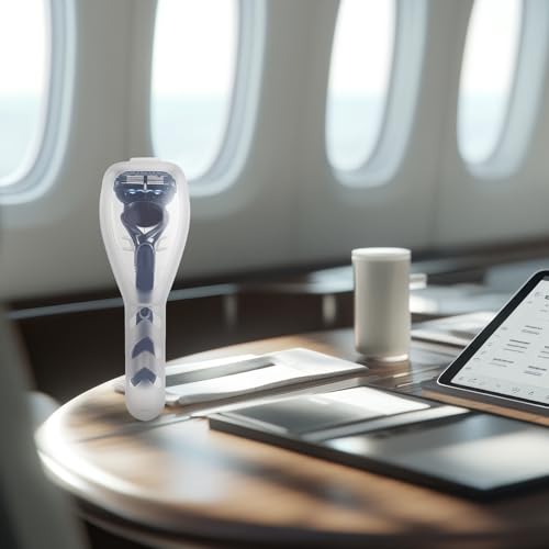 Clear Portable Razor Travel Case - Universal Shaver Protector