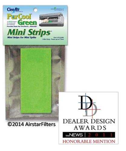 Nu-Calgon PurCool Green Condensate Pan Strips for Air Conditioners, Up to 5 Tons
