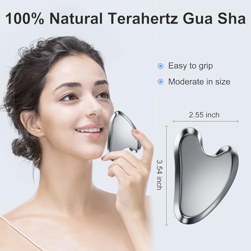 Terahertz Gua Sha Facial & Body Massage Tool for Skin Rejuvenation