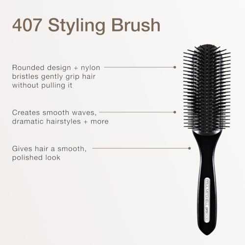Paul Mitchell Pro Tools 407 Styling Brush - Pack of 2 for All Hair Types