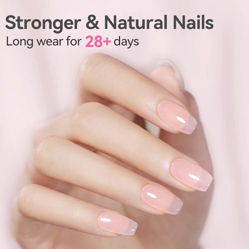 BORN PRETTY 8-in-1 Builder Gel - Pink Nail Extension & Strengthener