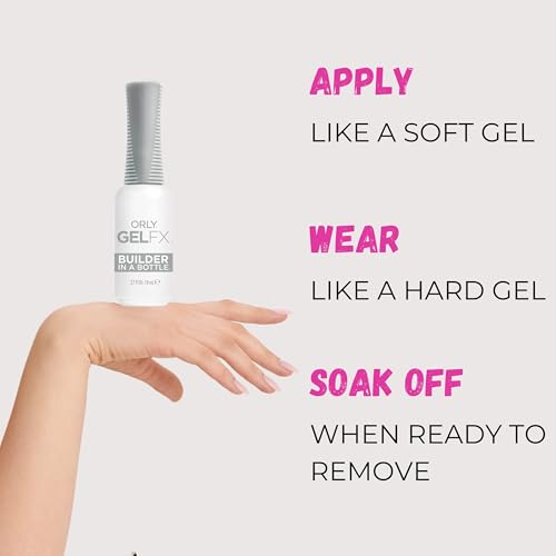 Orly GELFX Builder in a Bottle - Professional Soak-Off Nail Extension Gel