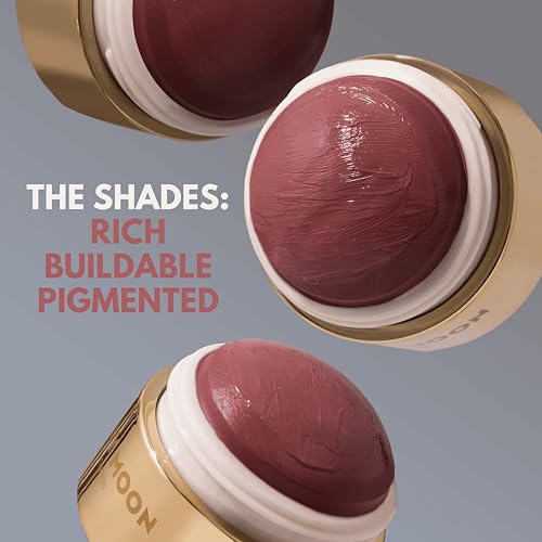 Milky Moon London Stellar Cheeks Cream Blush - Candy Rose, 3-in-1 Formula for Cheeks, Lips & Eyes