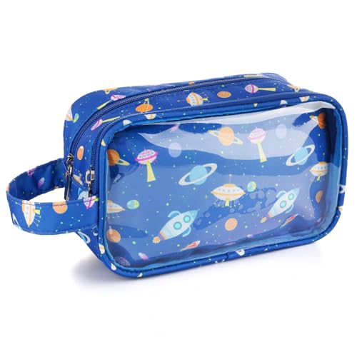 Vipdeal Kids Space Toiletry Bag, Waterproof Hanging Travel Wash Bag