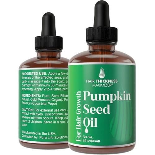 Pumpkin Seed Oil for Hair Growth 2oz | Strengthens & Hydrates Hair