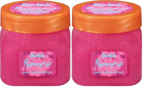 Tree Hut Raspberry Fizz Shea Sugar Scrub - Travel Size 3.4 oz (Pack of 2)