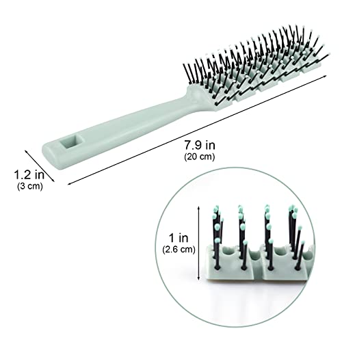 12-Pack Individually Wrapped Hair Brushes for Homeless Care