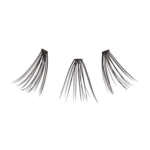 i•ENVY 20D Lash Extension Clusters - Medium, 3 Pack for Volume & Seamless Results