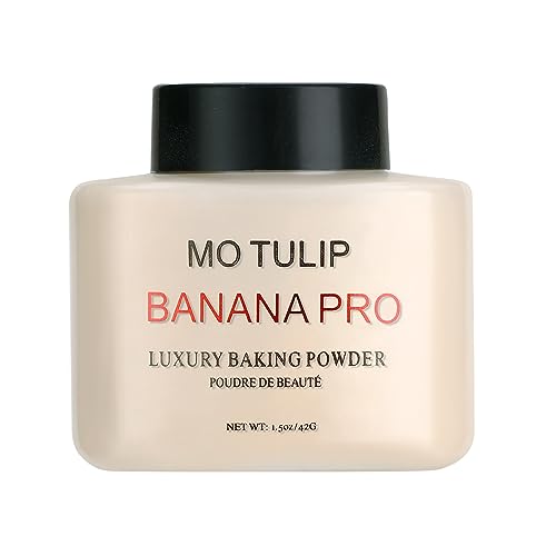 Banana Pro Baking Powder – Matte Finish Loose Powder for Medium Skin, 1.5 oz