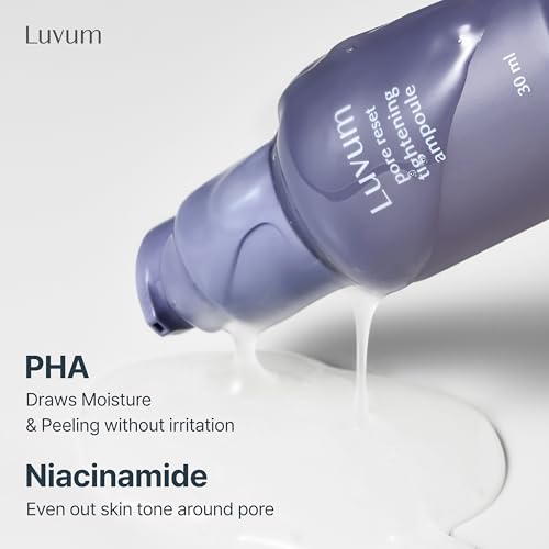 Luvum Pore Reset Ampoule with Niacinamide & PHA - 1.01 fl. oz