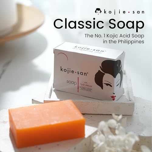 Kojie San Kojic Acid Skin Brightening Soap - 5 Bars Bundle