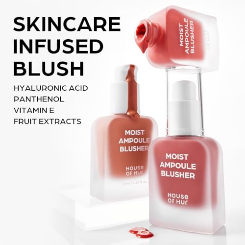 House of Hur Moist Ampoule Blusher - Hydrating Long-Lasting Color
