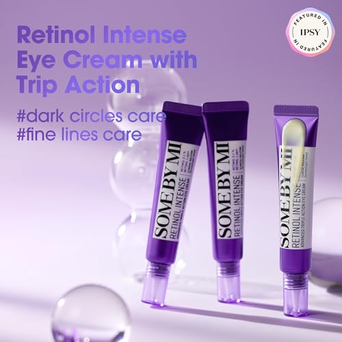 SOME BY MI Retinol Eye Cream Pack of 1 – Brightening Anti-Aging Under Eye Treatment