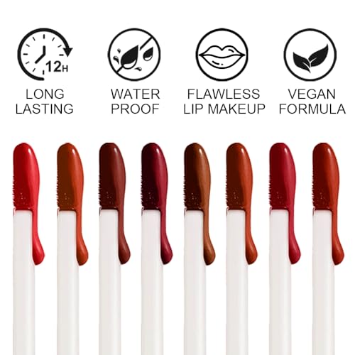 KIMIEYE Peel Off Lip Liner Stain Kit - Long Lasting Brown Tint