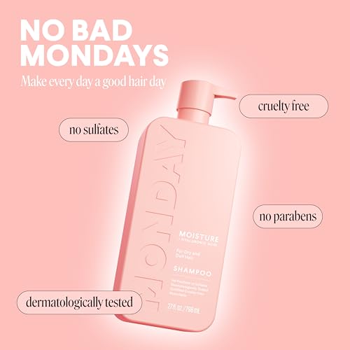 MONDAY HAIRCARE Moisture Shampoo with Hyaluronic Acid & Shea Butter - 798 mL