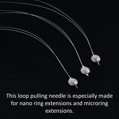 My Hair Tools Nano Ring Loop Threading Tool - 3pcs Set, 24cm