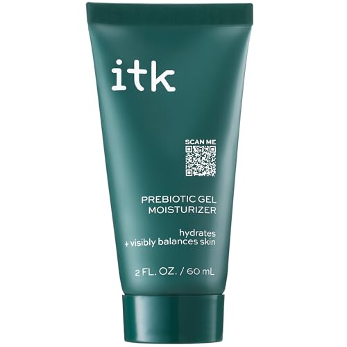 ITK Prebiotic Gel Face Moisturizer for Oily, Acne-Prone Skin