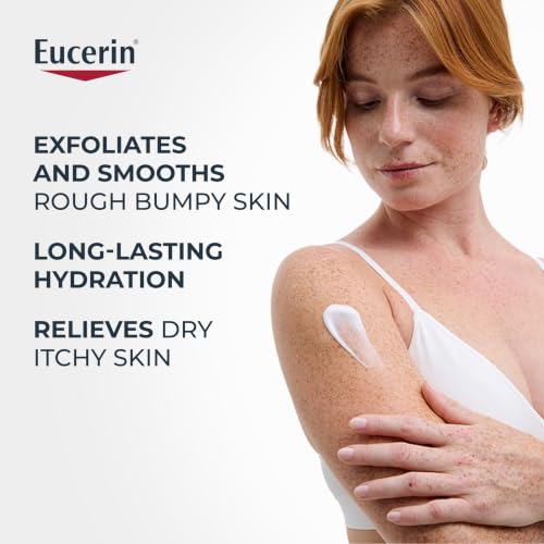 Eucerin Roughness Smoothing Lotion - 16.9 FL OZ Urea Moisturizer for Dry Skin