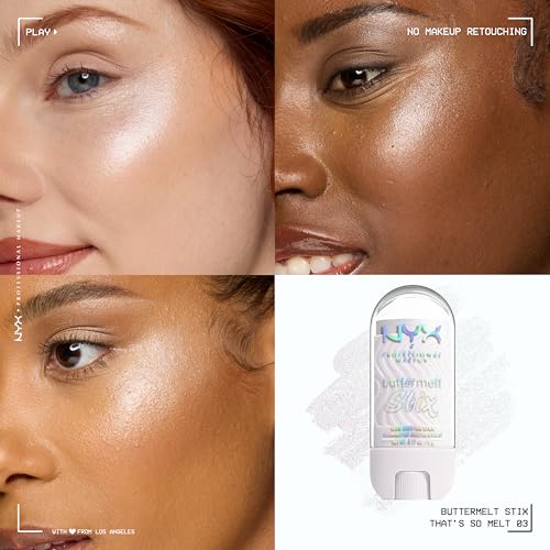 NYX Buttermelt Glaze Stix Highlighter Stick - 8HR Non-Greasy Glow