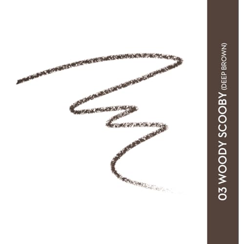 SUGAR Cosmetics Arch Arrival Brow Definer - Woody Scooby (Deep Brown) | Waterproof & Long-Lasting 12hr Wear