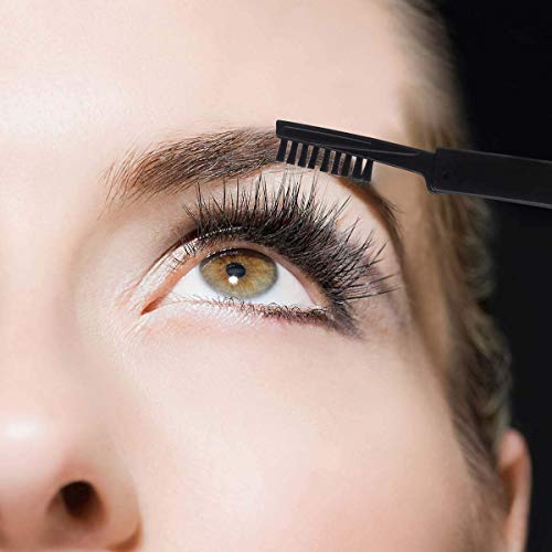 Dual-Sided Mascara & Brow Grooming Tool - Portable Lash Separator