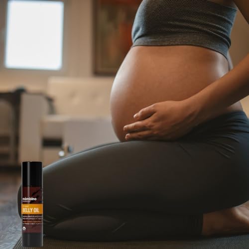 Mambino Organics Oh Baby! Organic Belly Oil 4 fl oz Pregnancy & Postpartum Skin Care