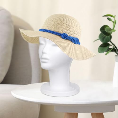 Leeven 11.6" Foam Wig Head Mannequin Stand for Styling and Display