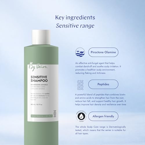 Sensitive Shampoo 10.1 Fl Oz - By Veira (Variation: Sensitive Shampoo 10.1 Fl Oz) Soothes Itchy Scalp