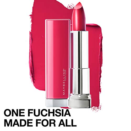 Maybelline Color Sensational Made for All Lipstick Fuchsia For Me 0.15oz - Bright Pink Red