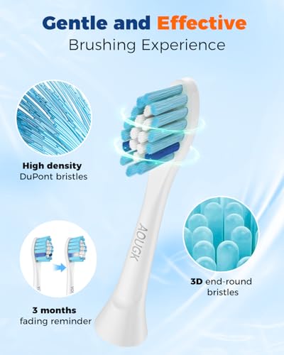 AOUGK Replacement Toothbrush Heads for Philips Sonicare, 14-Pack