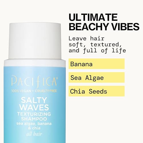 Pacifica Salty Waves Texturizing Shampoo - Beachy Texture & Moisture