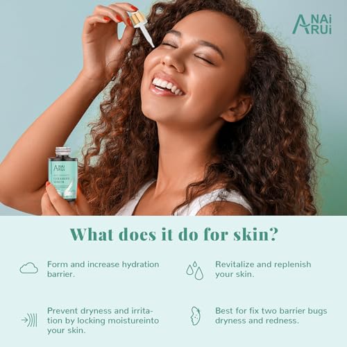 ANAI RUI Ceramide Barrier Repair Serum Blue - Hydrating Face Serum for Skin Barrier