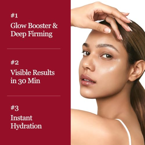 ROUND LAB Camellia Collagen Mask - 4 Pack Hydrogel Facial Mask for Sensitive Skin