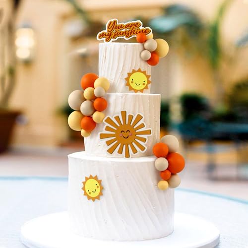 Ercadio 38-Pack Multicolor Cake Toppers for Birthday Parties