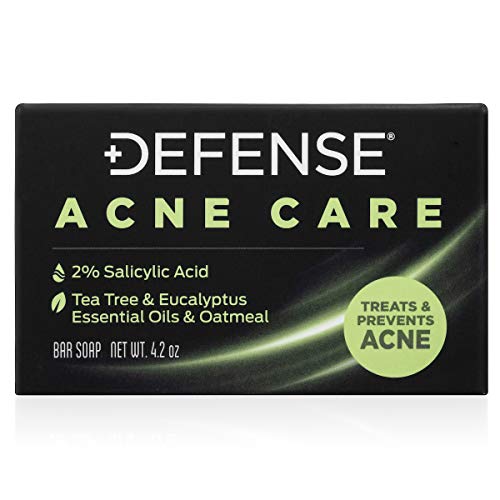 Defense Acne Care Bar Soap 4.2oz with 2% Salicylic Acid - Face & Body