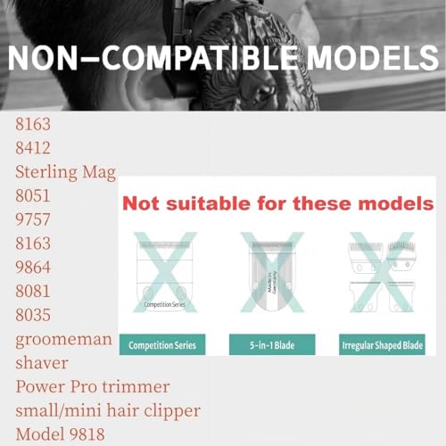 Wahl-Compatible Hair Clipper Guard Combs - 1'' (25mm) Replacement