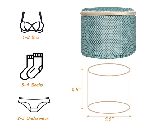 Bra Washing Bag for Delicates - 2 Pack Mesh Lingerie Laundry Bag